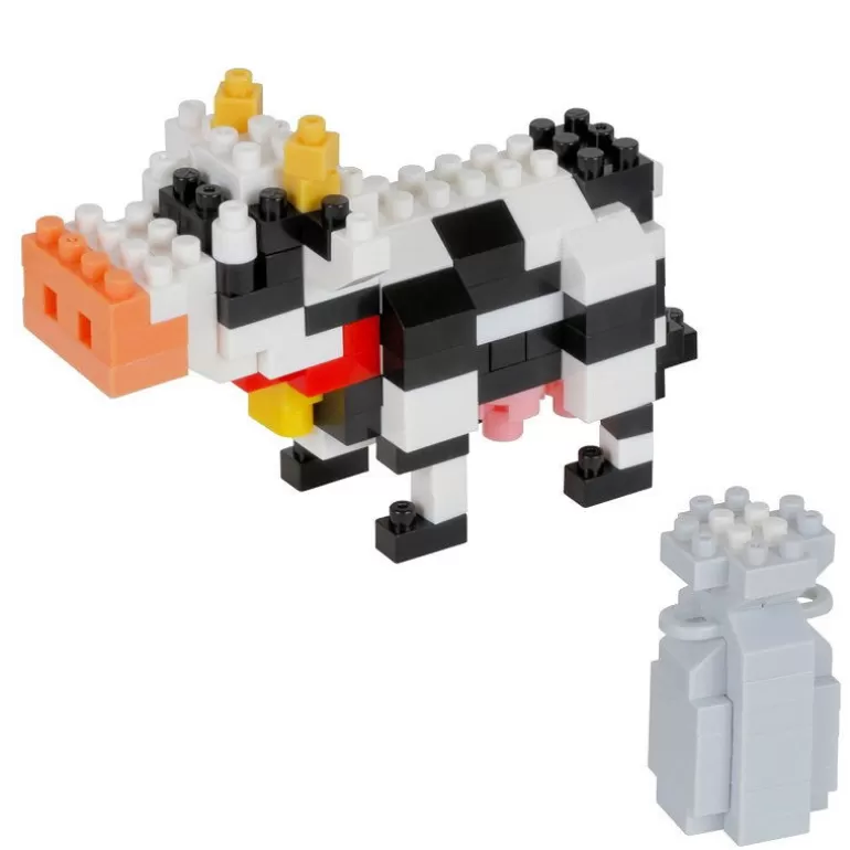 nanoblock Jeux De Construction<Vache Et Son Bidon De Lait