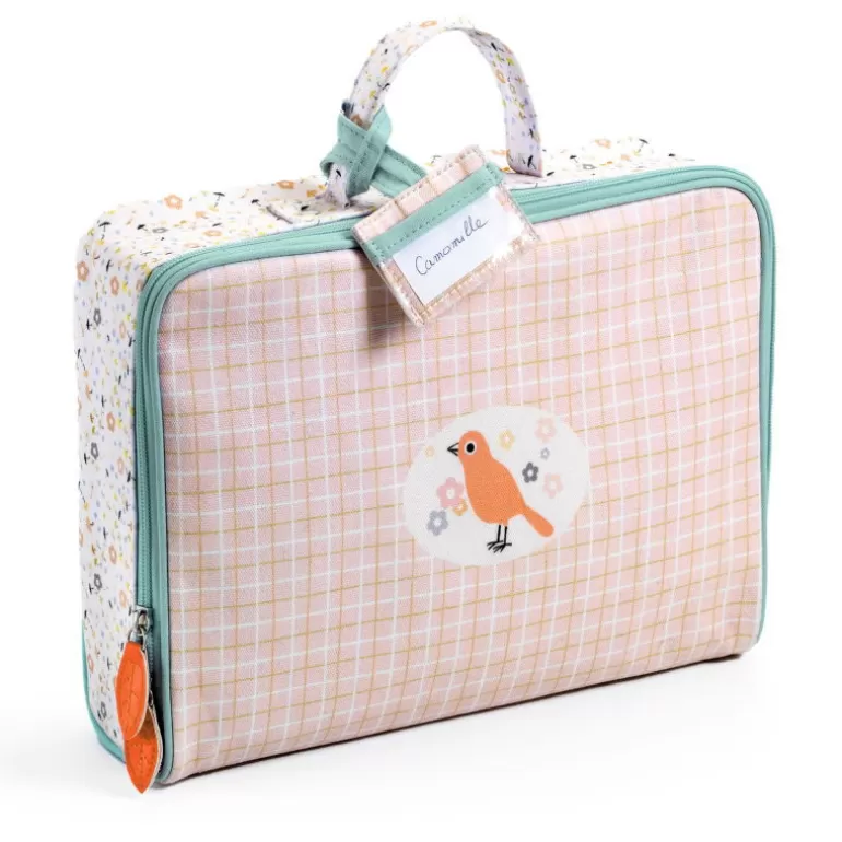 Djeco Poupées, Peluches<Valise De Voyage Pour Poupee Pomea De 7860