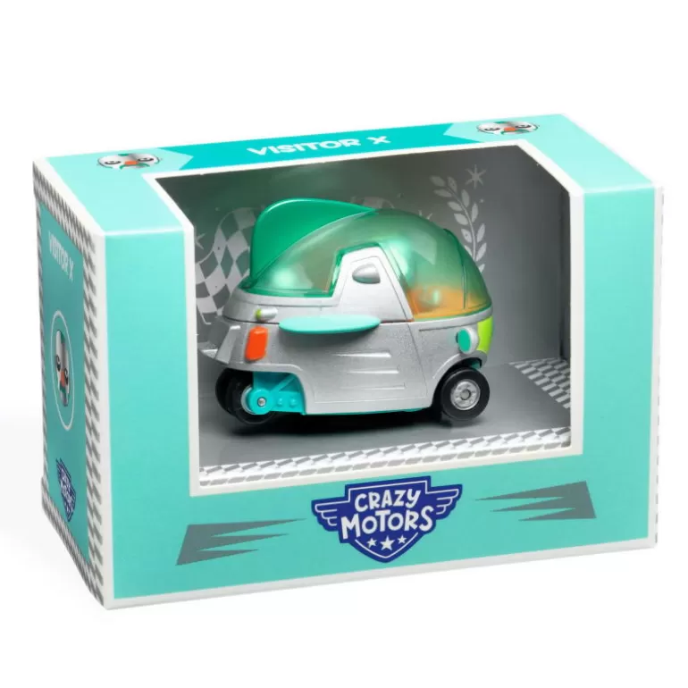 Djeco Jouets Garage, Voitures<Visitor X Voiture Crazy Motors 5478