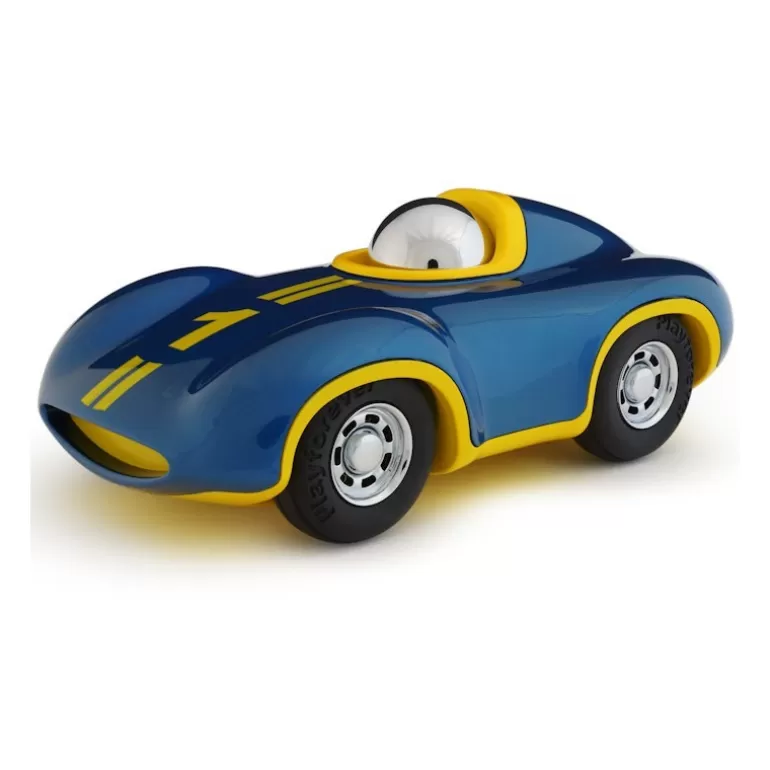 Playforever Déco Design<Voiture Le Mans Bleue Et Jaune 'Speedy'