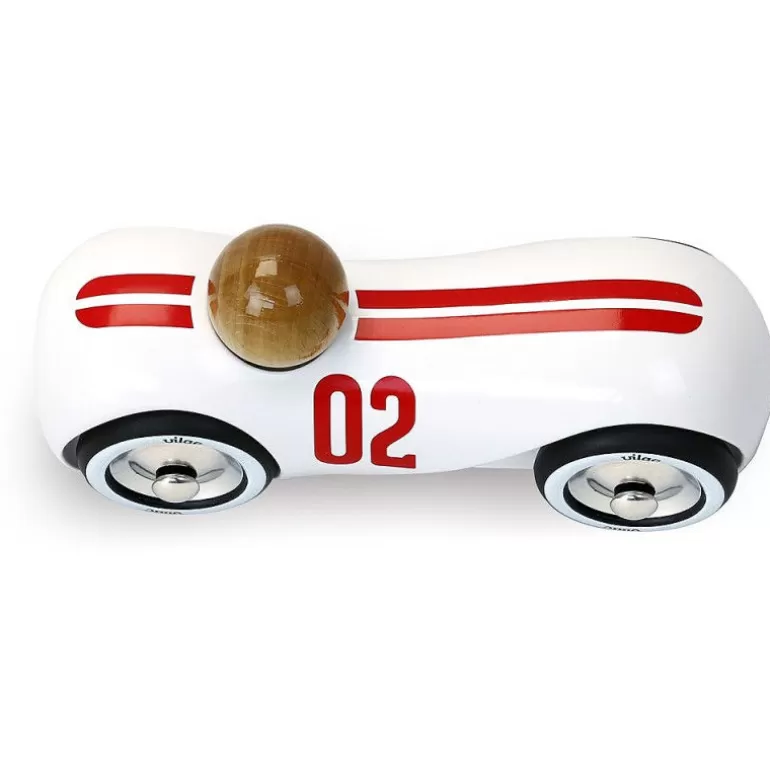 VILAC Jouets Vilac Fabriqués En France<Voiture Streamline Vintage Blanche 2285W