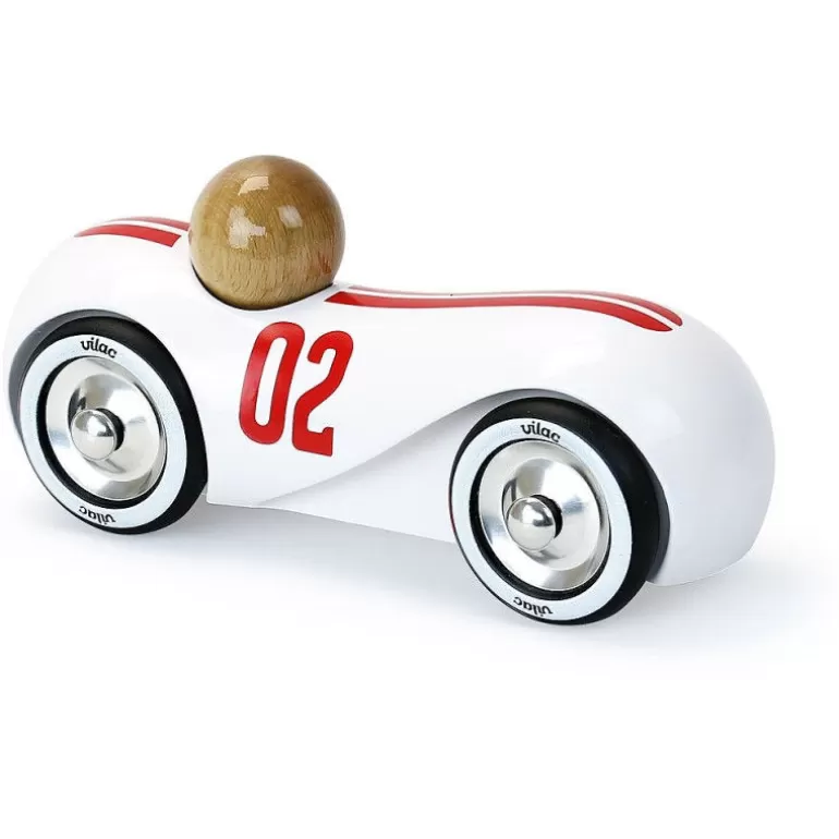 VILAC Jouets Vilac Fabriqués En France<Voiture Streamline Vintage Blanche 2285W
