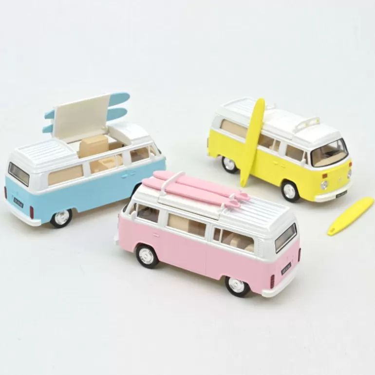 NOREV Jouets Garage, Voitures<Volkswagen Combi T2B Camper Van 1973 Bleu Clair 1-43Eme