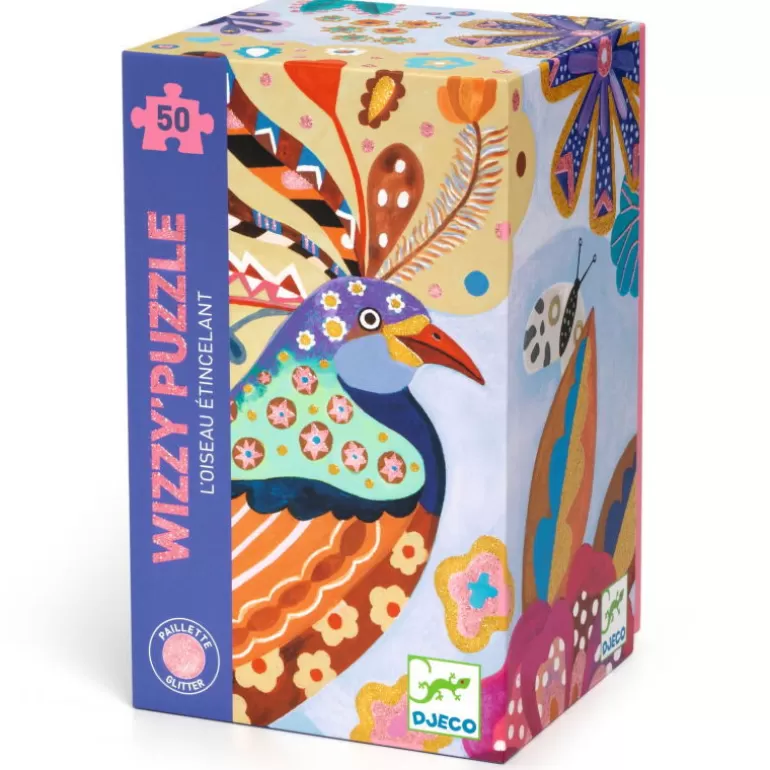 Djeco Puzzle Djeco<Wizzy' Puzzle "L'Oiseau Etincelant" 50 Pcs 7022