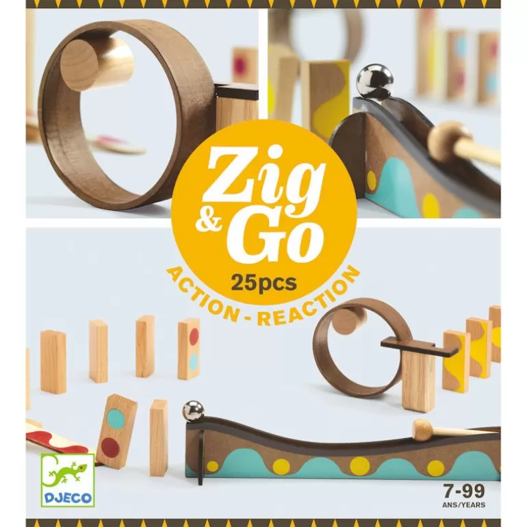 Djeco Jeux De Société<Zig & Go - 25 Pieces 5642