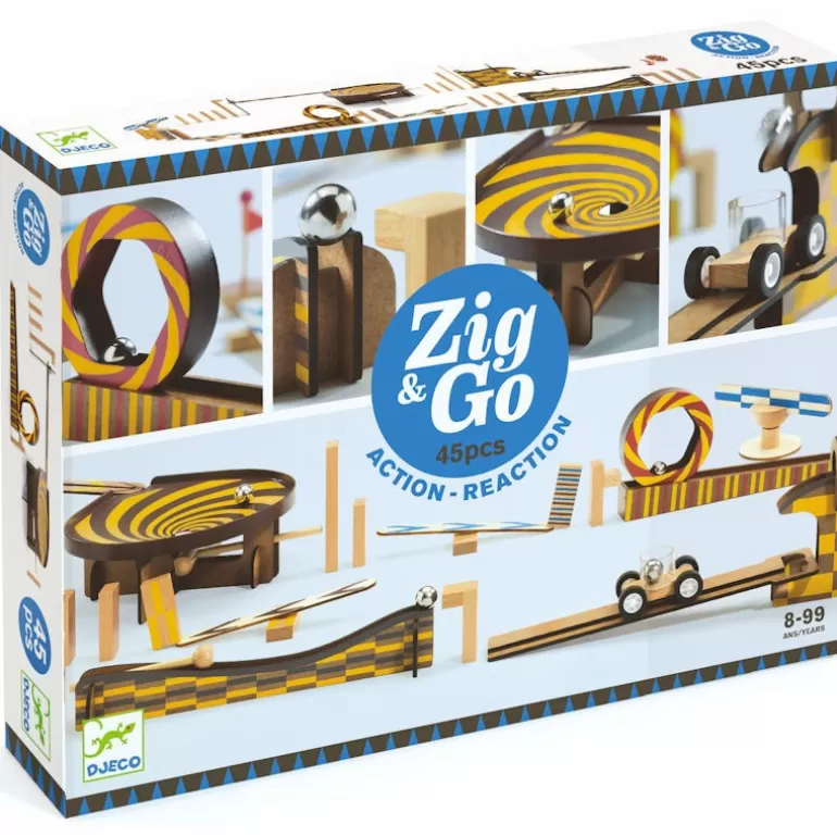 Djeco Jeux De Société<Zig & Go - 45 Pieces 5643