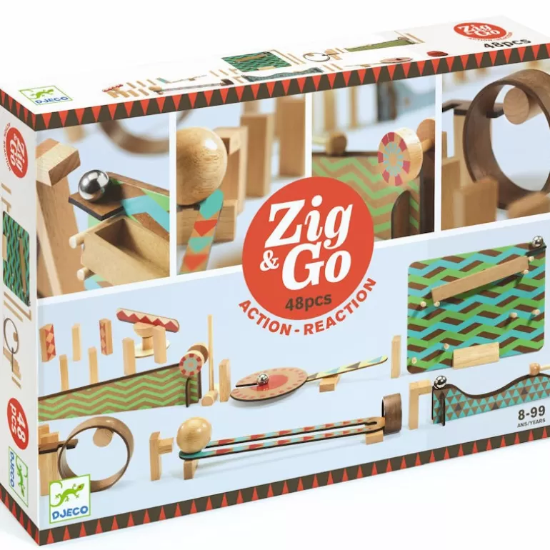 Djeco Jeux De Société<Zig & Go - 48 Pieces 5644