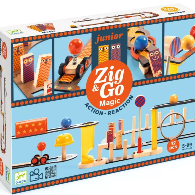 Djeco Jeux De Société<Zig & Go Junior "Magic" - 42 Pieces 5649